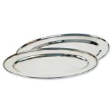 Tray-S/S Oval 18" x 12" 7mm (10 ea/bx 3 bx/cs)