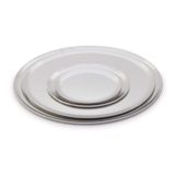 Pizza Tray Coupe Style 18ga Aluminum 12" Dia. NSF (72 ea/cs)