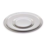 Pizza Tray Coupe Style 18ga Aluminum NSF 18" Dia (72 ea/cs)