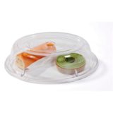 9" Round Food Cover Clear Polycarbonate (36 ea/cs)