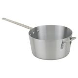 7 qt Tapered Sauce Pan Medium Weight 3 mm, A3003 Aluminium NSF (6 ea/cs)