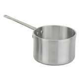 2.5 qt Straight Sided Sauce Pan 3 mm Medium Weight, A3003 Aluminium NSF (6 ea/cs)