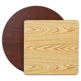 Table Top Oak/Walnut 24 Rd (1 ea/cs)