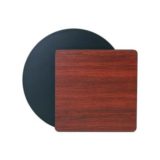 Table Top 36 x 36 Blk/Mahogany (1 ea/cs)