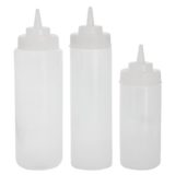 Squeeze Out 24 oz Clear Wide (1 dz/bx 2 bx/cs)