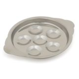 Snail Plate S/S 6 Hole (12 ea/bx 12 bx/cs)
