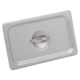 1/3 Size Plain Lid S/S, 24 gauge 18/8 NSF (6 ea/bx)