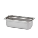1/3 Size x 4" S/S Pan, Anti-Jam 24 gauge 18/8 NSF (6 ea/bx)