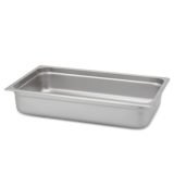 Full Size x 4" S/S Pan, Anti-Jam 24 gauge 18/8 NSF (6 ea/bx)