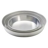 Pizza Pan Aluminum 15" x 2" Tapered NSF (24 ea/cs)