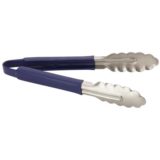 Tong 9.5" Blue Handle (12 ea/bx 10 bx/cs)