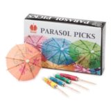 Parasols-Paper (10 gr/cs 1 gr/inner box = 144 each)