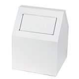 Napkin Recepticle-Sanitary 2 Door Floor Model White # 100 (6 ea/cs)